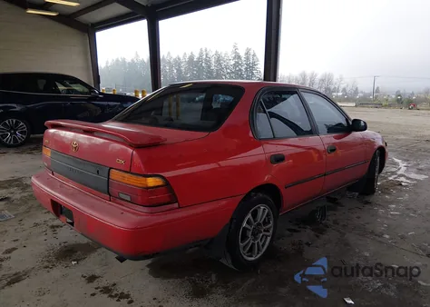 1994 Toyota Corolla Le/Dx from USA, damaged, VIN 1NXAE09B9RZ155173